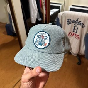 Corduroy hat